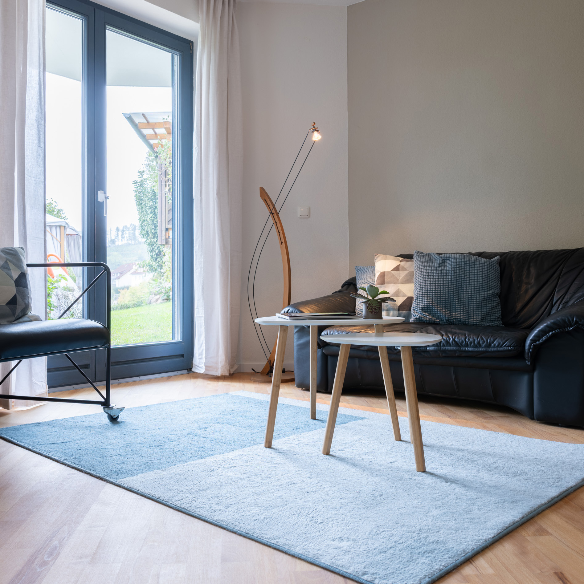 Blick auf den Couchbereich